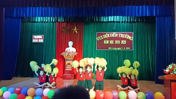 TRƯỜNG MẦM NON ĐỨC LONG TỔ CHỨC KHAI GIẢNG CHÀO MỪNG NĂM HỌC MỚI 2019 - 2020