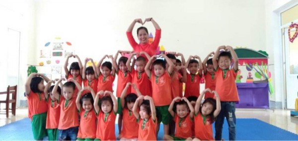 CÁC HOẠT ĐỘNG CHÀO ĐÓN NGÀY 20/11 TRƯỜNG MẦM NON ĐỨC LONG