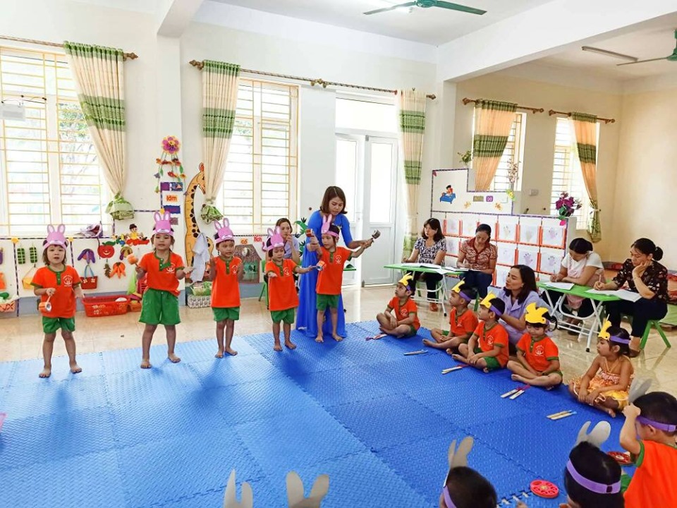 Thao giảng chào mừng 20-10