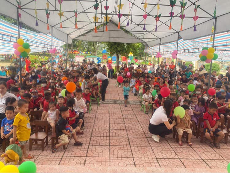 TRƯỜNG MẦM NON ĐỨC LONG TỔ CHỨC THÀNH CÔNG LỄ KHAI GIẢNG NĂM HỌC MỚI 2022- 2023