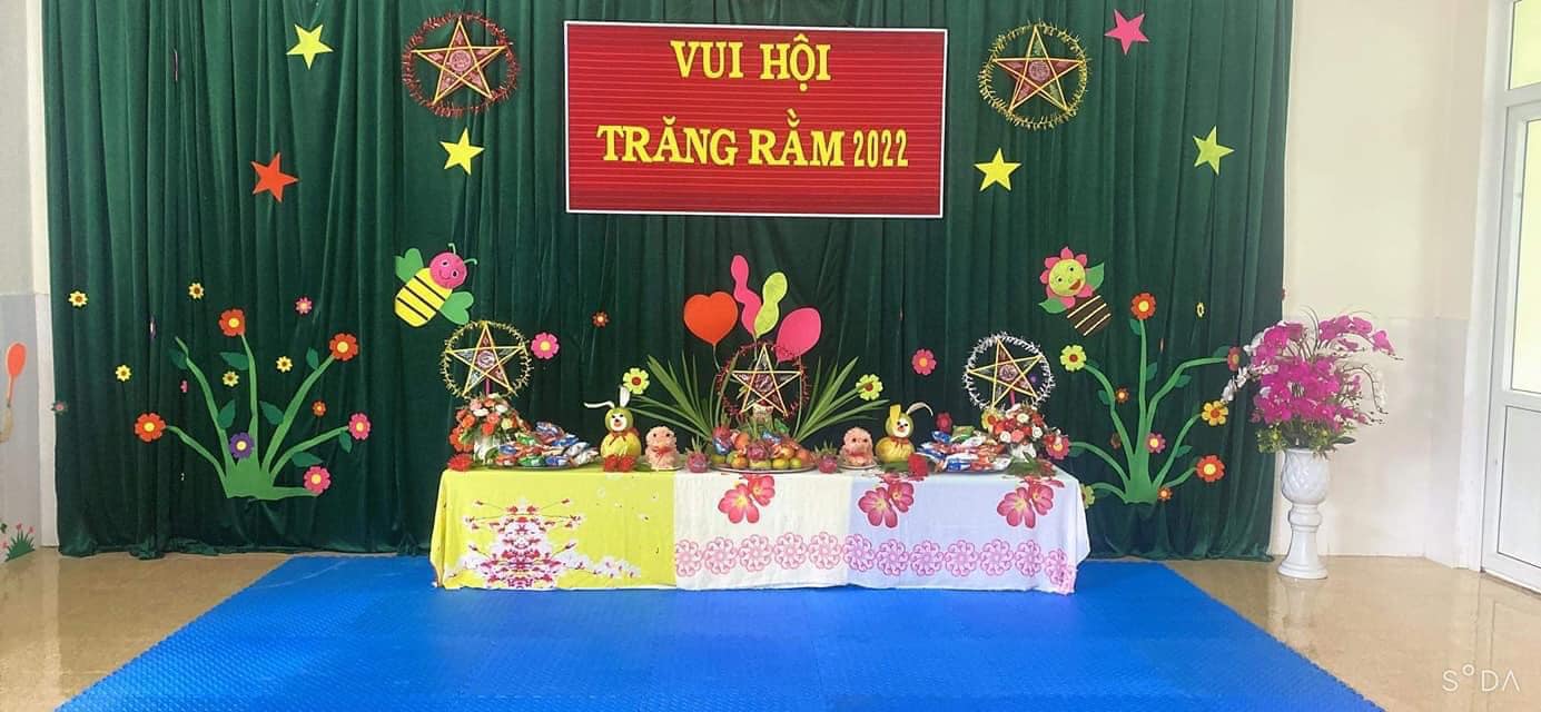 TRƯỜNG MẦM NON ĐỨC LONG TỔ CHỨC VUI TRUNG THU CHO CÁC CHÁU NĂM HỌC 2022- 2023