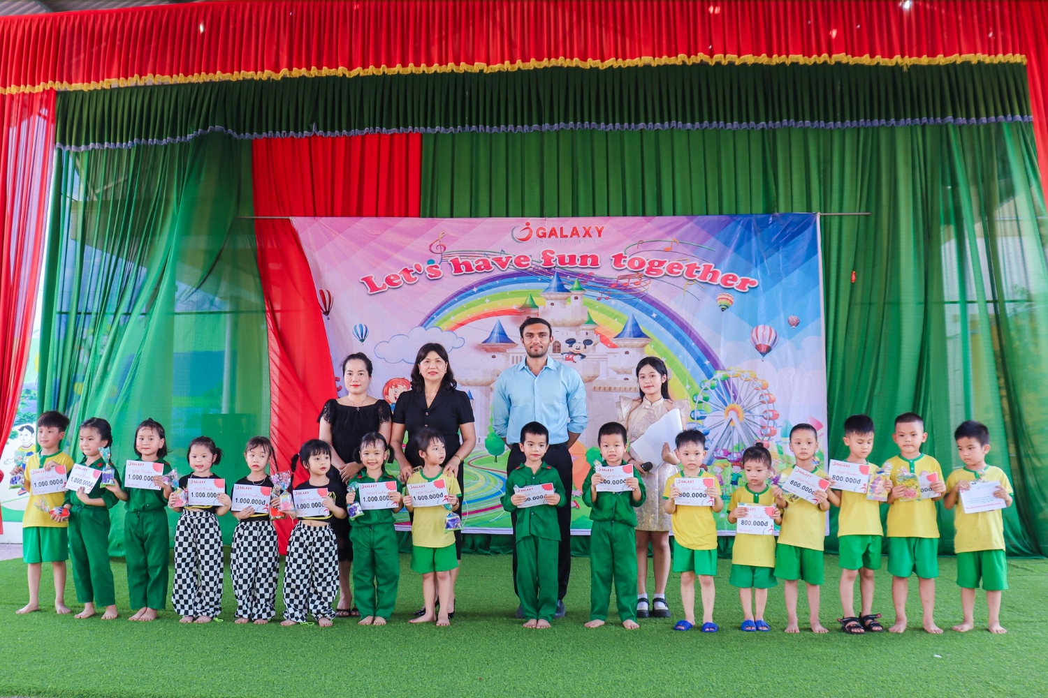 CHƯƠNG TRÌNH GIAO LƯU NGOẠI KHÓA CÂU LẠC BỘ TIẾNG ANH  CỦA TRƯỜNG MÂM NON ĐỨC LONG